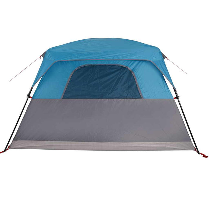 Ruime Gezinstent – Blauw – Waterdicht & Stabiel voor 4 - 6 Personen - Bivakshop