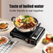 RVS backpacking gasbrander – draagbare campingkooktoestel met opbergkoffer - Bivakshop