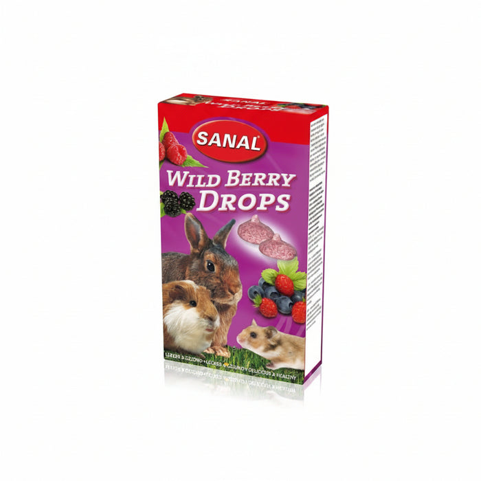 Sanal - Knaagdier 3 - Pack - Drops Yogurt / Salad / Wild Berry - Bivakshop