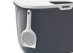 Savic - Kattenbak Hop In Antraciet / Wit - 58,5x39x39,5 cm - Top Entry - Bivakshop
