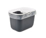 Savic - Kattenbak Hop In Antraciet / Wit - 58,5x39x39,5 cm - Top Entry - Bivakshop