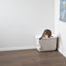 Savic - Kattenbak Hop In Wit/Mokka - 58,5x39x39,5 cm - Top Entry - Bivakshop