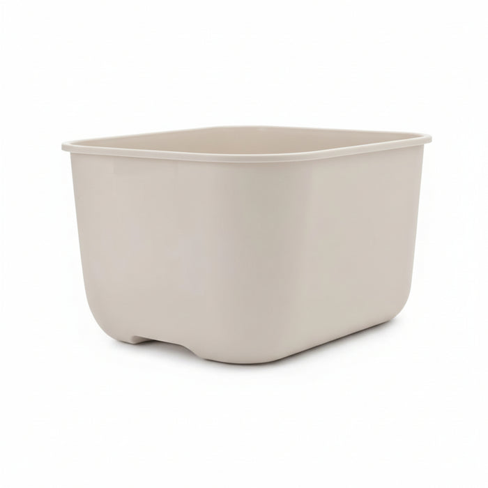 Savic - Kattenbak Hop In Wit/Mokka - 58,5x39x39,5 cm - Top Entry - Bivakshop