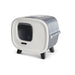 Savic - Kattenbak Mira Deluxe Antraciet - 55,5x44x49,5 cm - Modern Design - Bivakshop