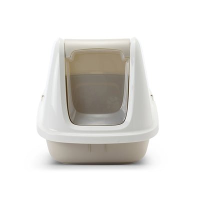 Savic - Kattenbak Nestor Giant Mokka - 75,5x56x55,5 cm - Makkelijk Reinigbaar - Bivakshop