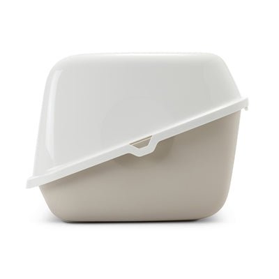 Savic - Kattenbak Nestor Giant Mokka - 75,5x56x55,5 cm - Makkelijk Reinigbaar - Bivakshop