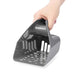 Savic - Sift Buddy Kattenbakschep - Grijs - 12x13,5x18 cm - Ergonomisch - Bivakshop