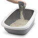 Savic - Sift Buddy Kattenbakschep - Grijs - 12x13,5x18 cm - Ergonomisch - Bivakshop