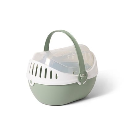 Savic - Transportbox Elmo - Botanisch Groen 30,5 x 24,5 x 20,5 cm - Bivakshop