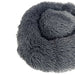 Sazzz - Hondenmand Fluffy Antraciet grijs - Ultra Zacht met Opstaande Rand - Diverse Maten - Bivakshop
