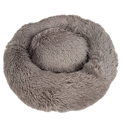 Sazzz - Hondenmand Fluffy Beige - Ultra Zacht met Opstaande Rand - Diverse Maten - Bivakshop