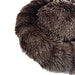 Sazzz - Hondenmand Fluffy Bruin - Ultra Zacht met Opstaande Rand - Diverse Maten - Bivakshop