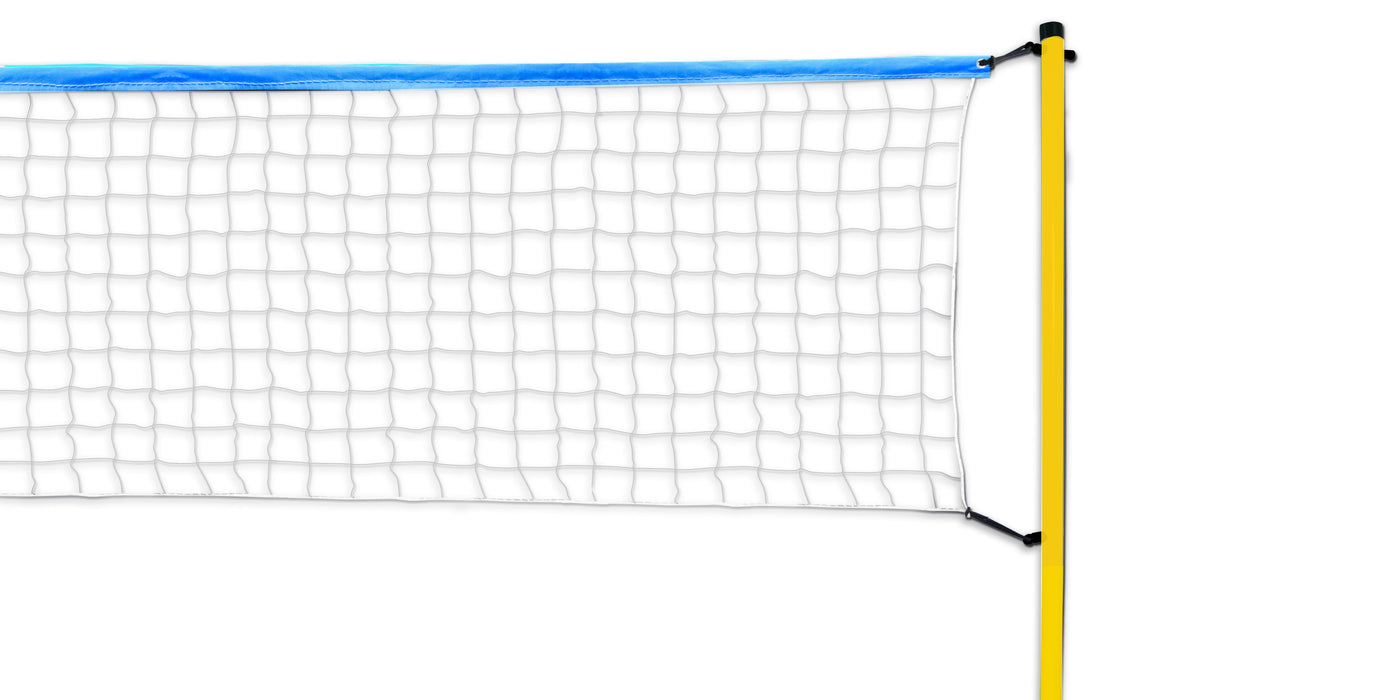 Scatch - Volleybal & Badminton Set – 2 - in - 1 Sportset – Compleet met Net, Rackets en Ballen - Bivakshop