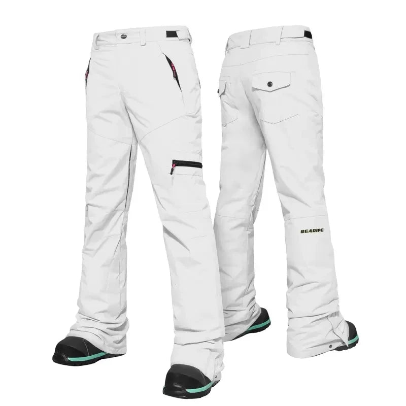 SEARIPE Waterdichte Skibroek Dames - Winddicht en Comfortabel voor Winteractiviteiten - Bivakshop