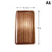 Servies Massief Houten Ronde Dessertbord Japanse Stijl Houten Dienblad Snackbord Gedroogd Fruitbord Houten Bord - Bivakshop