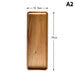 Servies Massief Houten Ronde Dessertbord Japanse Stijl Houten Dienblad Snackbord Gedroogd Fruitbord Houten Bord - Bivakshop