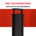 Sfeerhaard voor buiten 47×44×194 cm – Brandhoutopslag & schoorsteen - Bivakshop