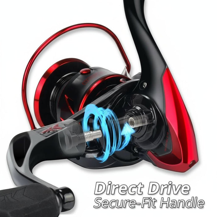 Sharky III Spinning Reel – 18KG Max Drag & Sealed Body (Roofdieren) - Bivakshop