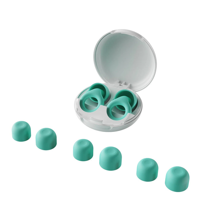 Siliconen Oordopjes met Ring - Design – Voor Slaap, Zwemmen & Focus – 1 Paar - Bivakshop