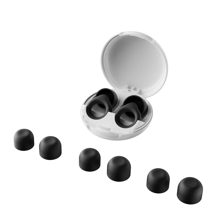 Siliconen Oordopjes met Ring - Design – Voor Slaap, Zwemmen & Focus – 1 Paar - Bivakshop