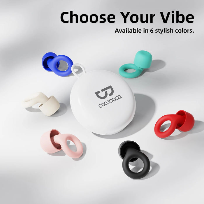 Siliconen Oordopjes met Ring - Design – Voor Slaap, Zwemmen & Focus – 1 Paar - Bivakshop