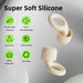 Siliconen Oordopjes met Ring - Design – Voor Slaap, Zwemmen & Focus – 1 Paar - Bivakshop