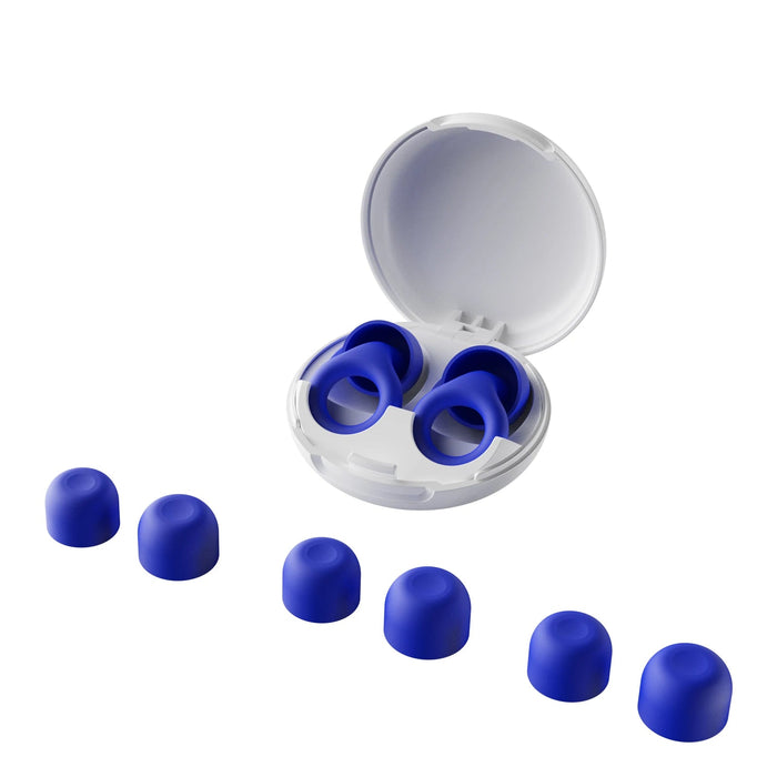 Siliconen Oordopjes met Ring - Design – Voor Slaap, Zwemmen & Focus – 1 Paar - Bivakshop