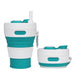 Siliconen Opvouwbare Beker 450ml – Herbruikbaar & Draagbaar - Bivakshop
