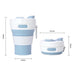 Siliconen Opvouwbare Beker 450ml – Herbruikbaar & Draagbaar - Bivakshop