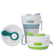 Siliconen Opvouwbare Beker 450ml – Herbruikbaar & Draagbaar - Bivakshop