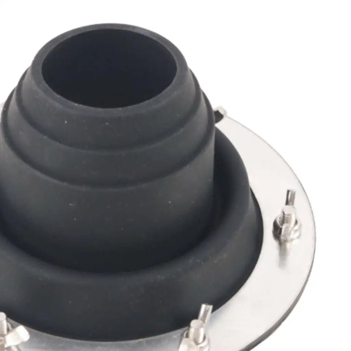 Siliconen tentkachel flens – Hittebestendige flue voor tentkachels - Bivakshop