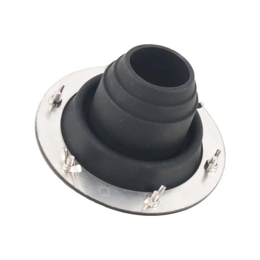 Siliconen tentkachel flens – Hittebestendige flue voor tentkachels - Bivakshop