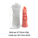 Skelet koppel siliconen kaarsenmal - DIY bruid en bruidegom beeldje - Halloween decoratie cadeau - Bivakshop