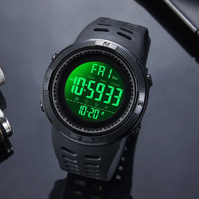 SKMEI multifunctioneel sporthorloge - Waterdicht 5Bar - Digitale klok met alarm en chronograaf - Bivakshop
