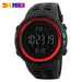 SKMEI multifunctioneel sporthorloge - Waterdicht 5Bar - Digitale klok met alarm en chronograaf - Bivakshop
