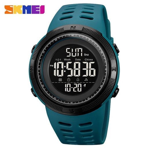 SKMEI multifunctioneel sporthorloge - Waterdicht 5Bar - Digitale klok met alarm en chronograaf - Bivakshop
