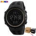 SKMEI multifunctioneel sporthorloge - Waterdicht 5Bar - Digitale klok met alarm en chronograaf - Bivakshop