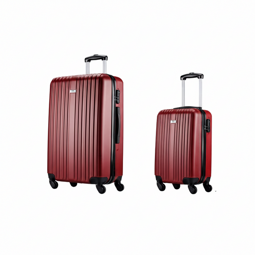 Slazenger - Kofferset 2 - delig – Hardcase – Rood - Bivakshop