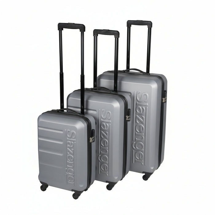Slazenger - Trolley Kofferset 3 - delig – Lichtgewicht & Flexibel – Met 360° Zwenkwielen - Bivakshop