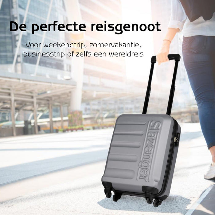 Slazenger - Trolley Kofferset 3 - delig – Lichtgewicht & Flexibel – Met 360° Zwenkwielen - Bivakshop
