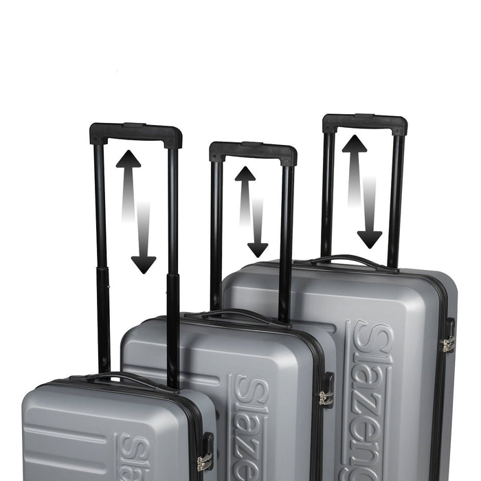 Slazenger - Trolley Kofferset 3 - delig – Lichtgewicht & Flexibel – Met 360° Zwenkwielen - Bivakshop
