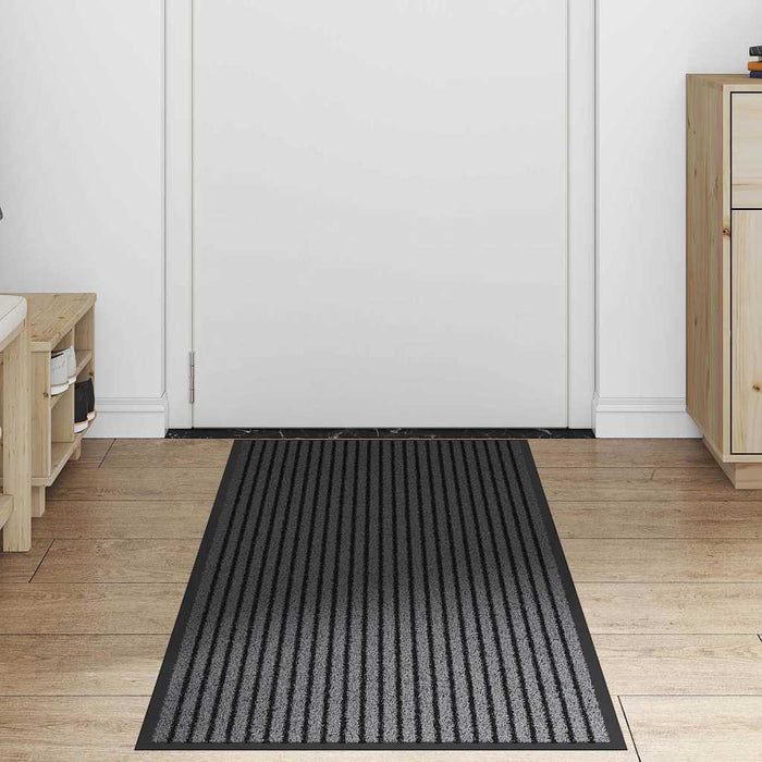 Slijtvaste Deurmat Zwart – Polypropyleen Entree Mat - Bivakshop