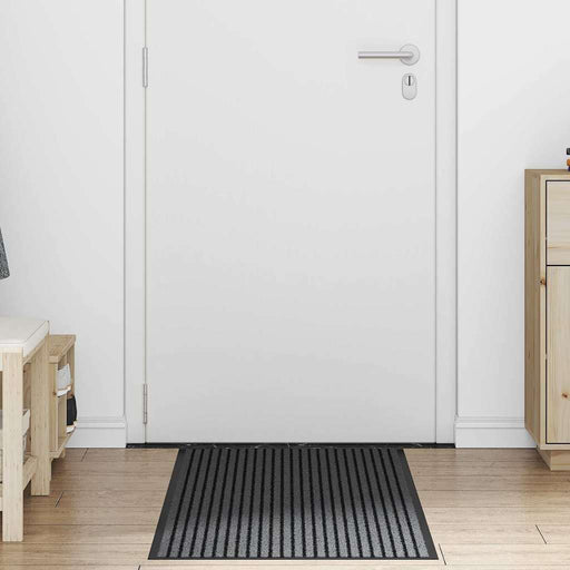 Slijtvaste Deurmat Zwart – Polypropyleen Entree Mat - Bivakshop