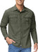 Sneldrogend outdoor shirt voor heren - Korte mouwen, UPF 50+ zonnebescherming - Bivakshop