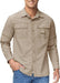 Sneldrogend outdoor shirt voor heren - Korte mouwen, UPF 50+ zonnebescherming - Bivakshop