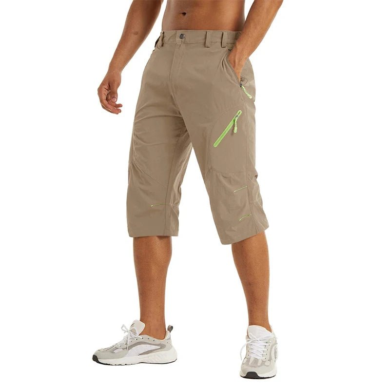 Sneldrogende cargoshorts voor heren – Lichtgewicht outdoor short met ritszakken - Bivakshop