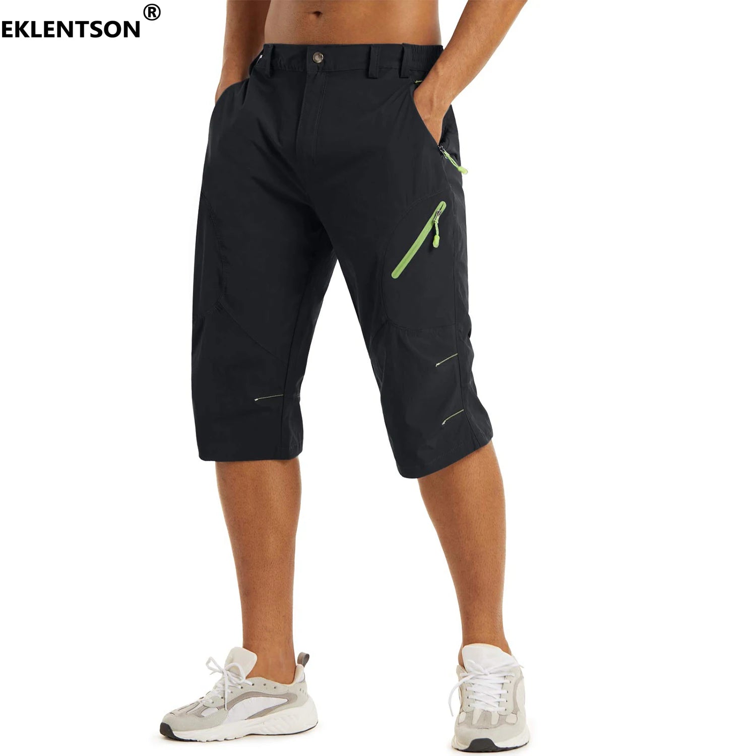 Sneldrogende cargoshorts voor heren – Lichtgewicht outdoor short met ritszakken - Bivakshop