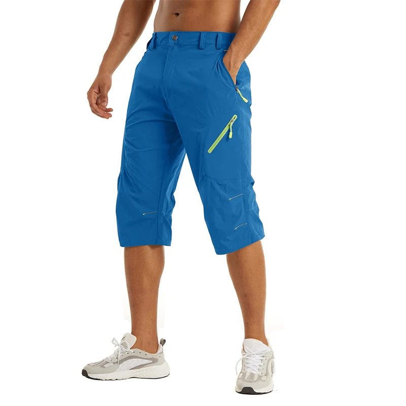 Sneldrogende cargoshorts voor heren – Lichtgewicht outdoor short met ritszakken - Bivakshop