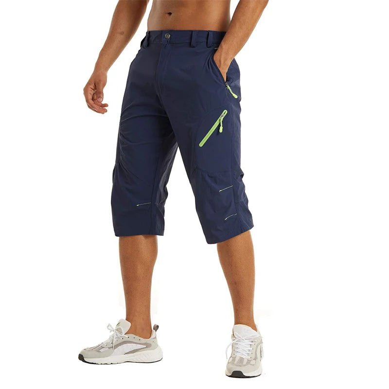 Sneldrogende cargoshorts voor heren – Lichtgewicht outdoor short met ritszakken - Bivakshop