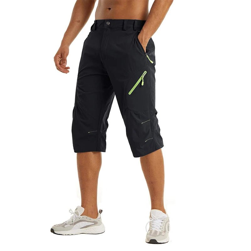 Sneldrogende cargoshorts voor heren – Lichtgewicht outdoor short met ritszakken - Bivakshop